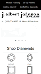 Mobile Screenshot of jalbertjohnsonjewelers.com