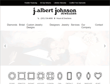 Tablet Screenshot of jalbertjohnsonjewelers.com